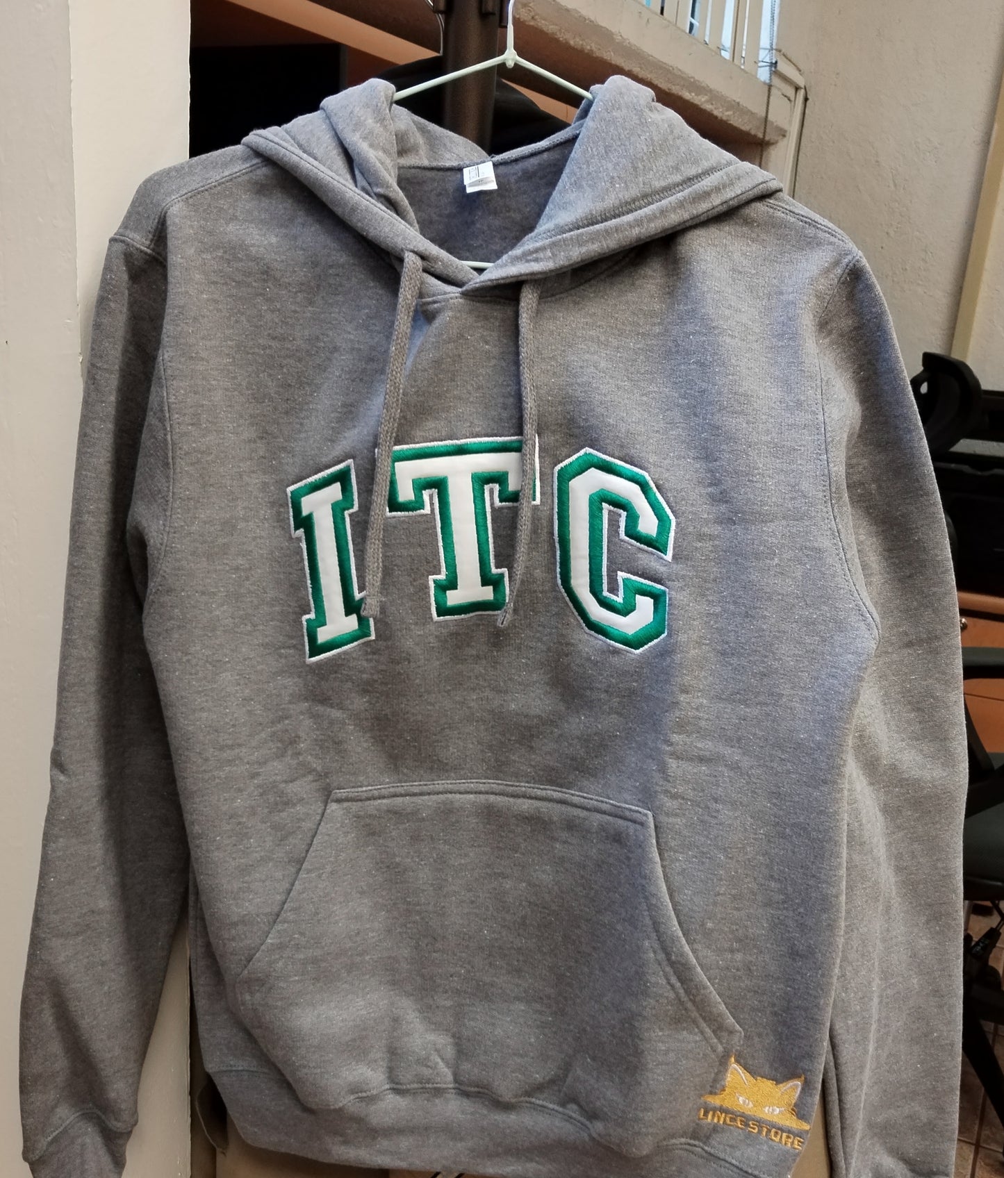 SUDADERA UNISEX BORDADA ITC
