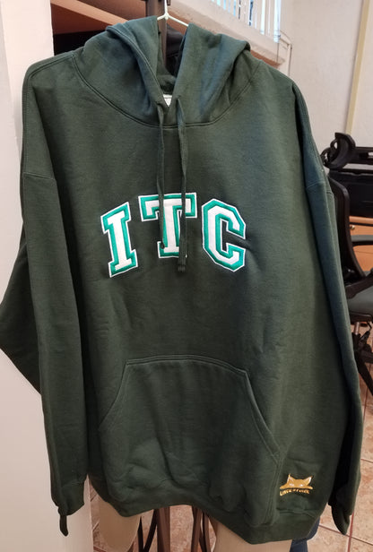 SUDADERA UNISEX BORDADA ITC
