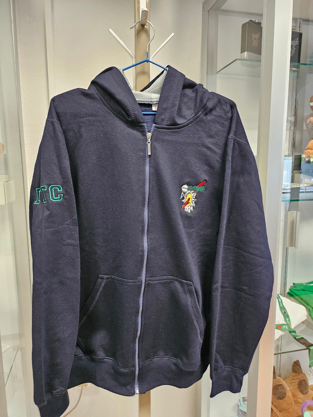 SUDADERA CON CIERRE UNISEX
