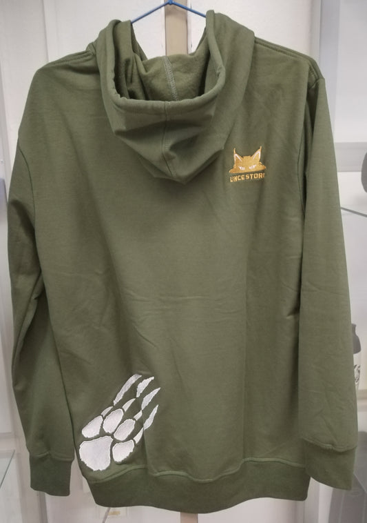 SUDADERA UNISEX CON CIERRE