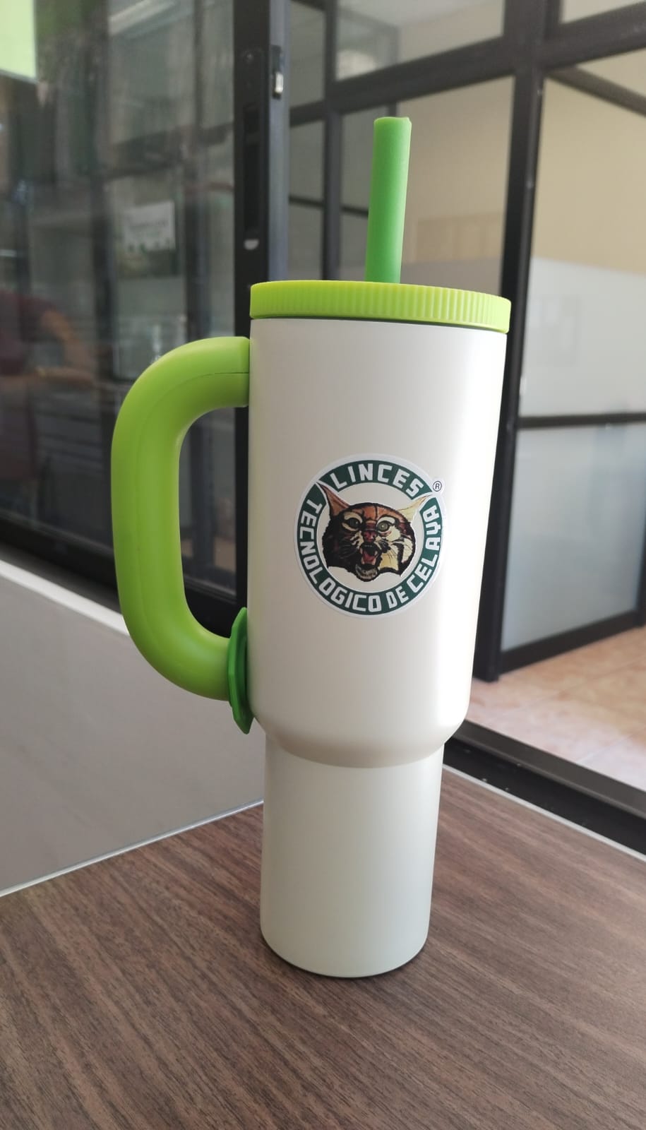 TERMO GIANT COLOR BLANCO C/VERDE