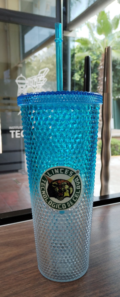 VASOS DE COLORES CON LUZ