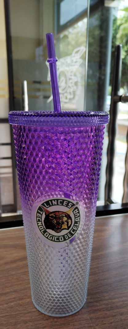 VASOS DE COLORES CON LUZ