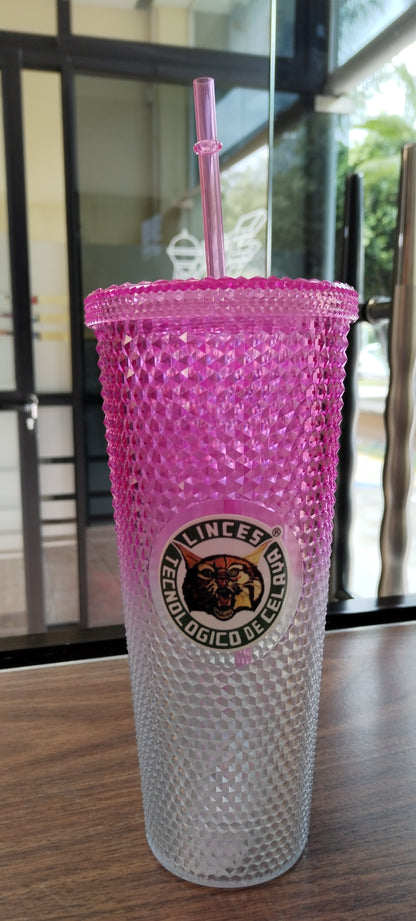 VASOS DE COLORES CON LUZ